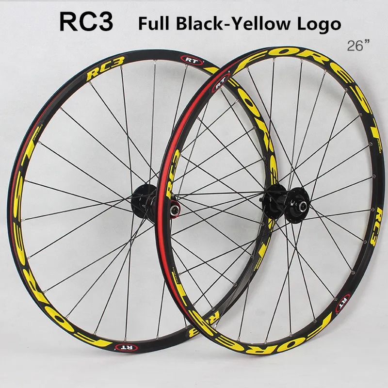 Perfect RT RC3 Mountain Bike Bicycle front 2 rear 4 sealed bearing aluminum alloy rim multicolor wheels 2