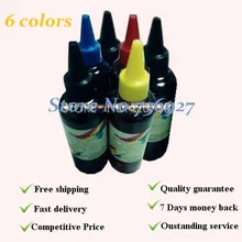 6 цветов замена чернил, с высоким качеством Костюм для Canon MG8170 6170 принтера, по цвету 100 мл, специализированный краситель заправки чернил