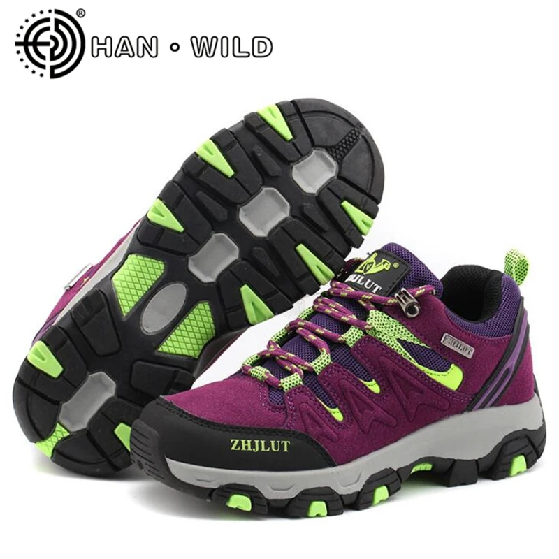 Buy Genuine Leather Mountain Climbing Athletic Shoes For Women Casual Shoes