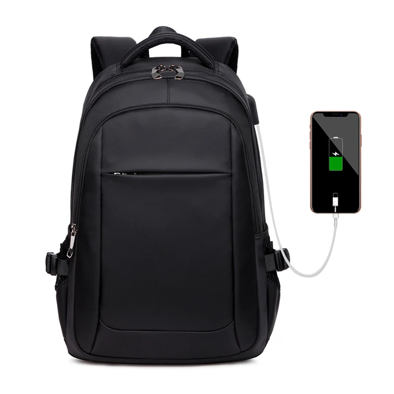 

male Multifunction USB charging fashion business casual tourist anti-theft waterproof 15.6 inch Laptop men backpack 2018