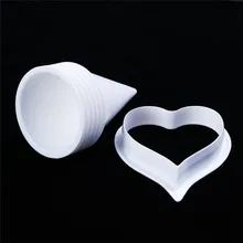 7 шт./компл. пластиковый цветок лилии Фондант для форм кекса резак для печенья Форма для украшения торта DIY свадебный инструмент для выпечки