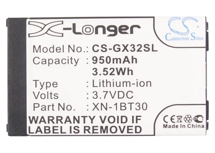 Аккумулятор Cameron Sino SNN5828 950 мАч для Motorola V750 CE BL150 Sharp GX17 GX25 GX29 GX293 GX30 GX31 GX32 GX40|cameron