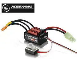 Оригинальный Hobbywing QuicRun 16BL30 30A Бессенсорное Brushless ESC для 1/16 1:16 на дороге/внедорожные/багги /монстр RC автомобили