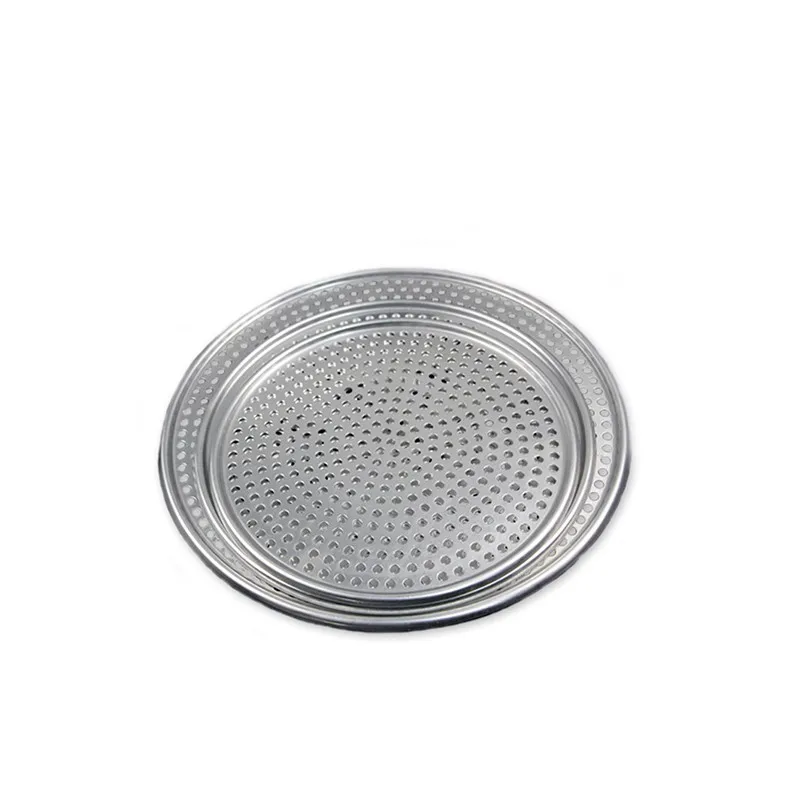 1Pcs Aluminium Kitchen Tool Pizza Pan With Removable Bottom Loose Bottom Flat Mesh Pizza Screen Oven Baking Tray 1Pcs Aluminium Kitchen Tool Pizza Pan With Removable Bottom Loose Bottom Flat Mesh Pizza Screen Oven Baking Tray