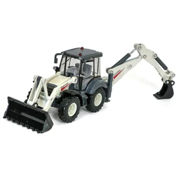 

Alloy Diecast Excavator 1:50 Two-way Forklift Bulldozer Back Hoe Loader shovel Model For Kids Gift Toys