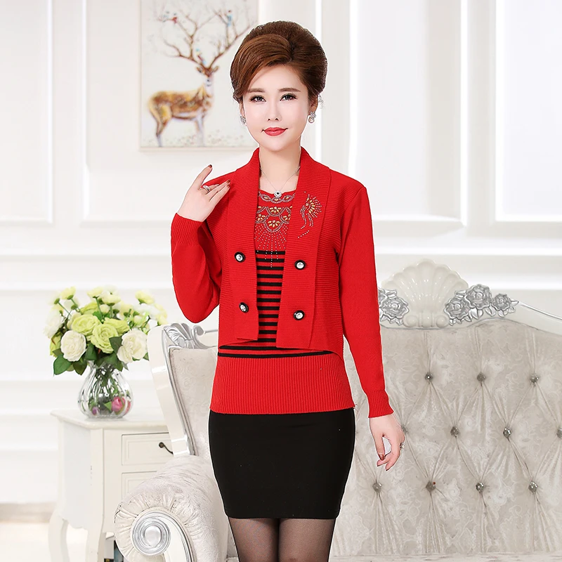 WAEOLSA-Autumn-Woman-Fake-2PCS-Sweaters-Middle-Aged-Womens-Sequined-Pullovers-Mother-Chic-Knitted-Sweater-Lady (5)
