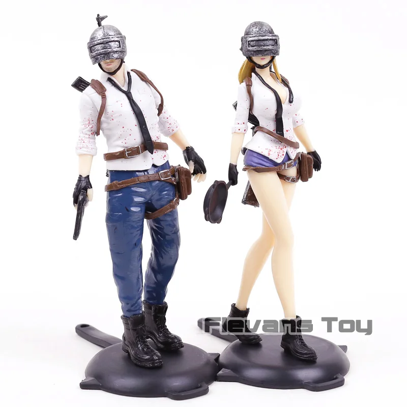 

Hot Game PUBG Male / Female Player PVC Figures Collection Model Toys 3 Styles