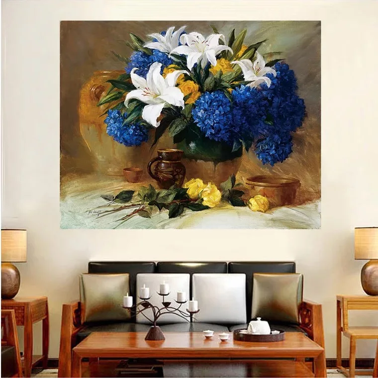 

Diamond Painting Cross Stitch Tree Scenic Full Square Rhinestones 5D DIY Diamond Embroidery 5D Diamond Mosaic Wall Decor
