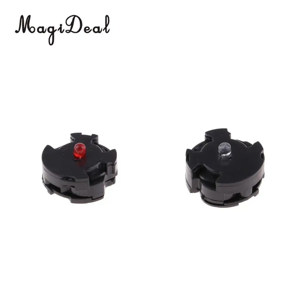 MagiDeal 2pcs Modify LED Light Part for MG GN-X 00Q 00R Gundam Assembled Gundam Robot