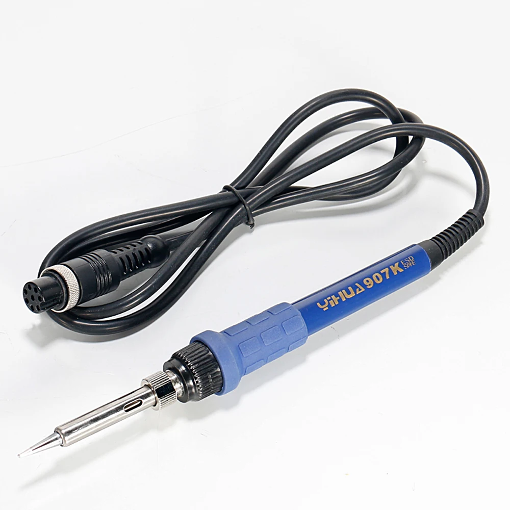 YIHUA 907K 75W Hakko нагреватель паяльник синяя ручка ремонтные инструменты длительный срок службы мощность больше быстрый нагрев температурная компенсация