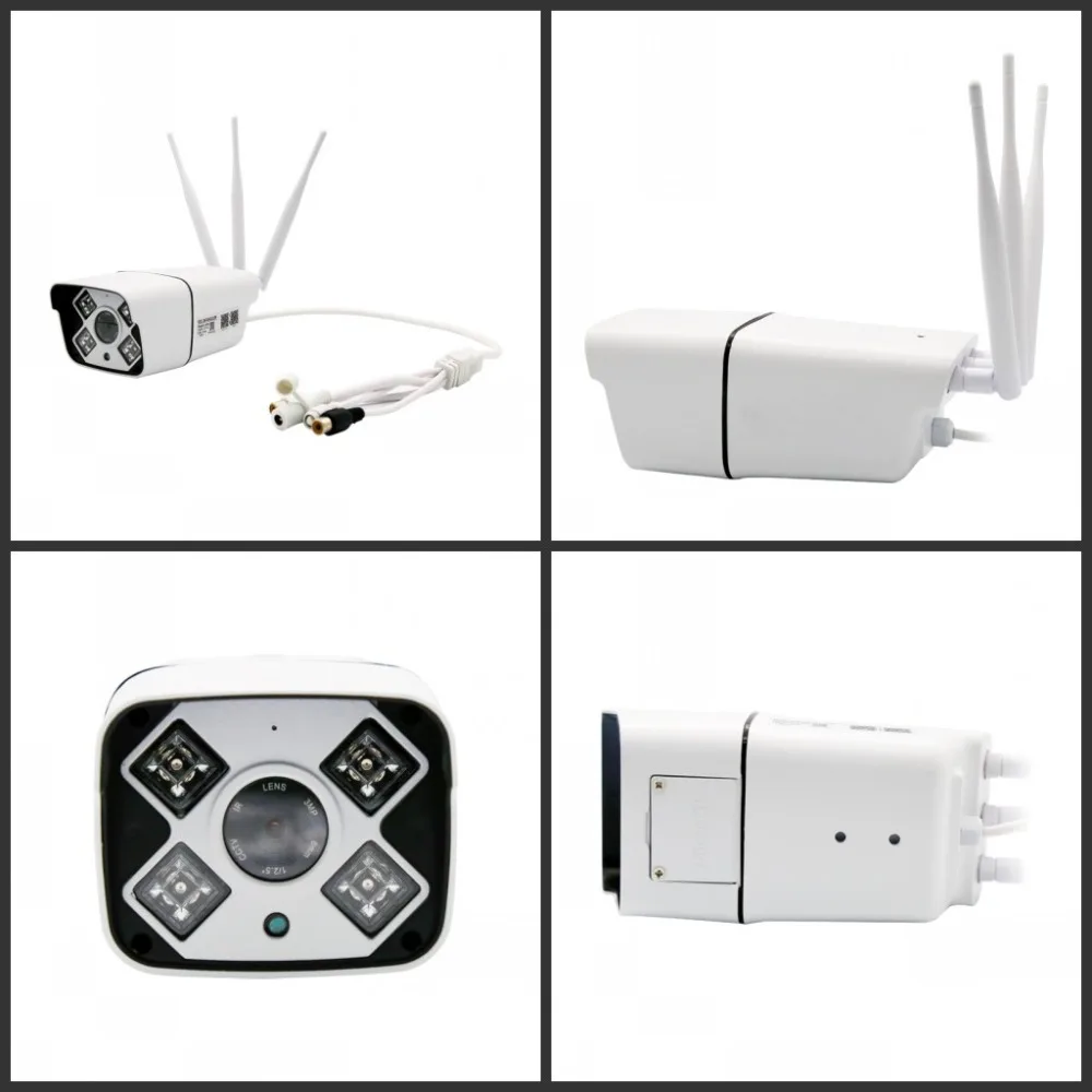 Z6U Full HD 1080P Bullet IP камера беспроводная GSM 4G sim карта Wifi наружная Водонепроницаемая CCTV