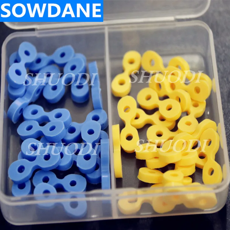 

Autoclavable Dental Elastic Rubber Fixing Wedges Matrix Matrices Dam Composite