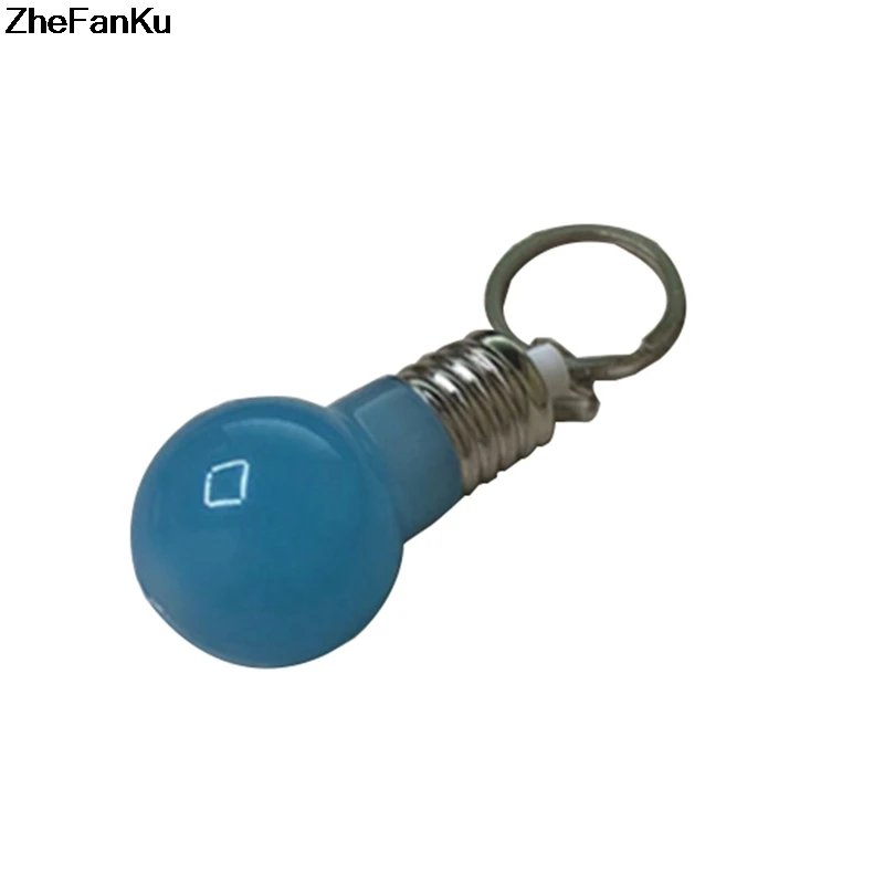 

The light bulb LED Keychain,Rainbow color Led Key rings,cartoon Car Key Ring Gift,Children gift toys,bag pendant