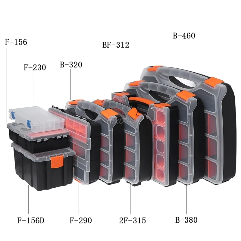 Plastic Carry font b Tool b font Storage font b Case b font Spanner Screwdriver Parts