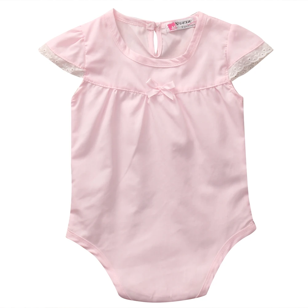 New Brand 2018 Infant Newborn Baby Girls Bodysuit Toddler Short Sleeve ...