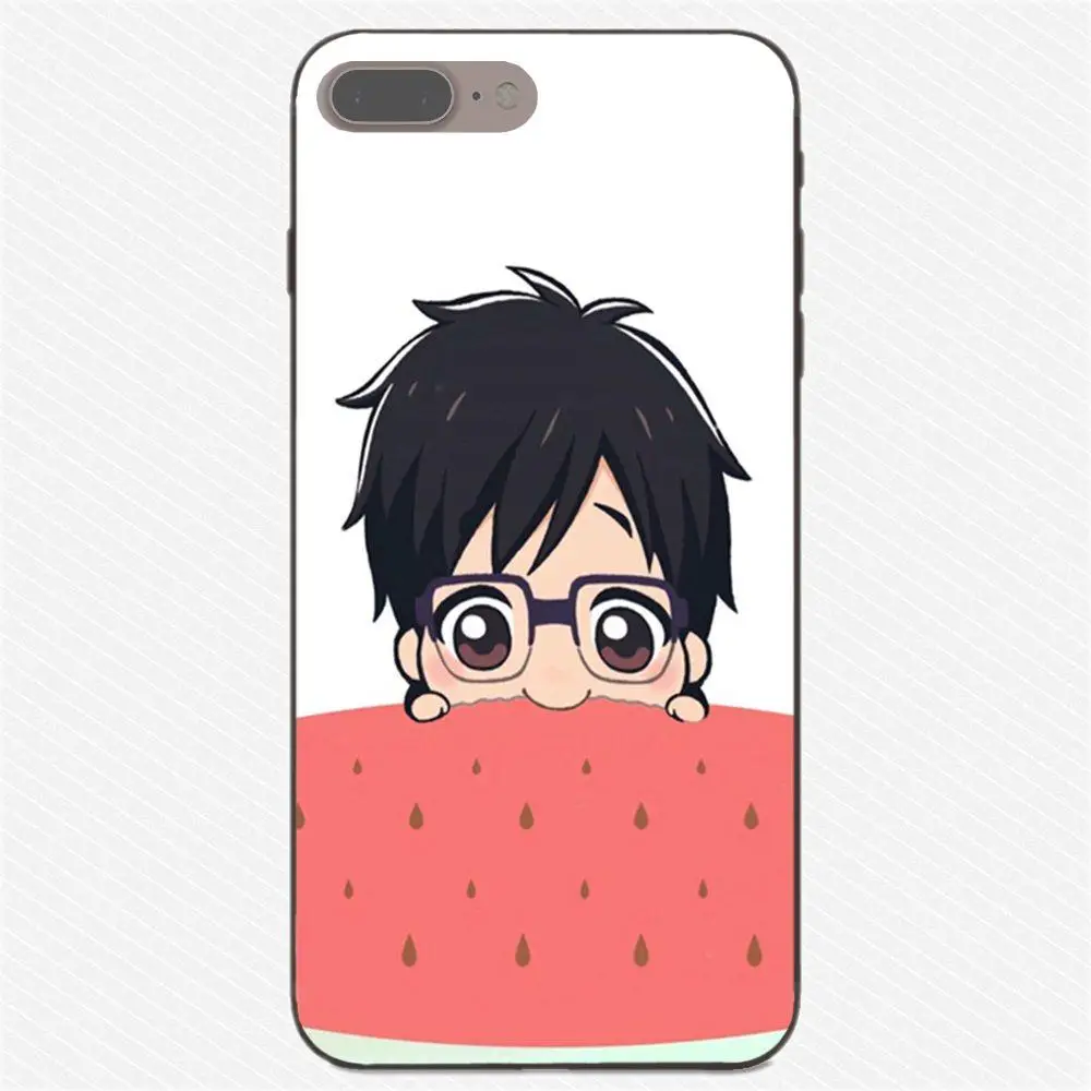 Аниме мультфильм Yuri On Ice TPU популярный хит для Huawei Honor 5A 6A 6C 7A 7C 7X 8A 8C 8X 9 10 P8 P9 P10 P20 P30