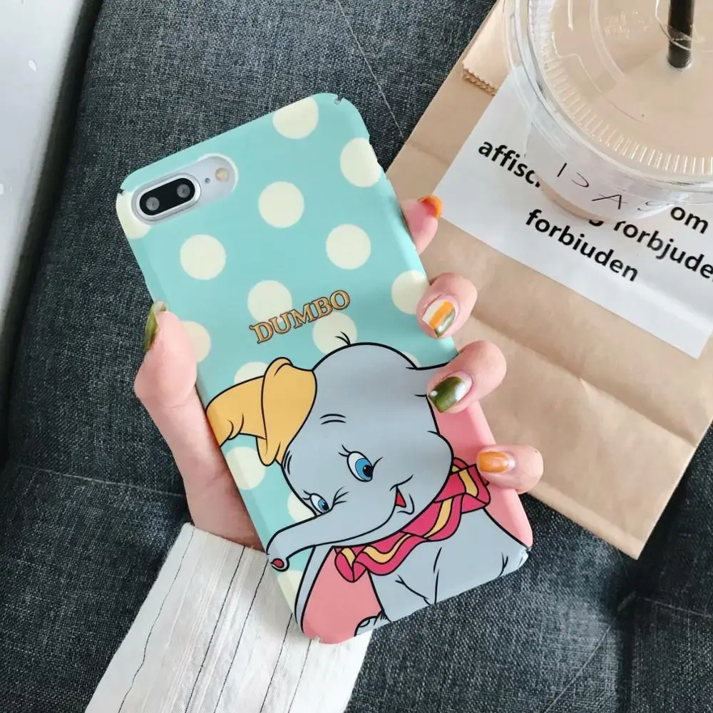 

IMIDO Dumbo New Anti-fall Fashion Phone Cases Water Pasting PC Cases For Huawei p20 p20 pro p30 p30 pro mate20 mate20 pro Cases