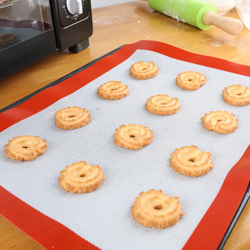 Non-Stick Silicone Baking Mat For Cake Cookie Baking Liner Cooking Kitchen Tools Accessories Dough Teflon Mat Bakery Tools