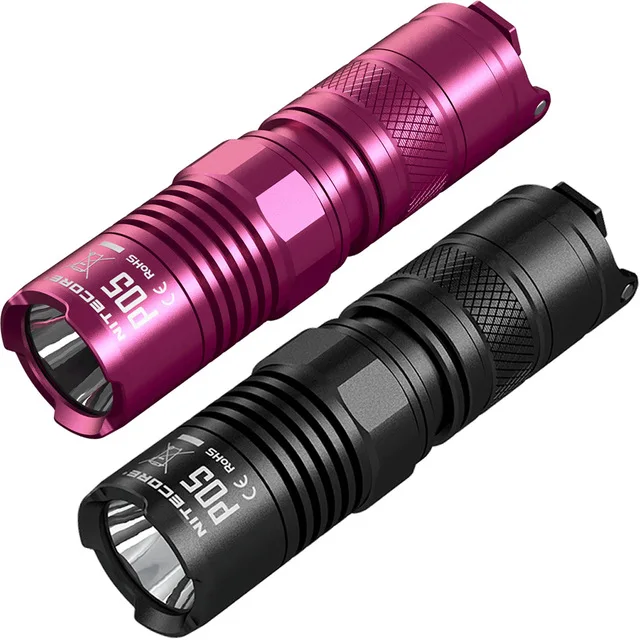 1 шт. Лучшая цена NITECORE P05 розовый/черный 18350 CREE U2 светодиодный Военный полицейский