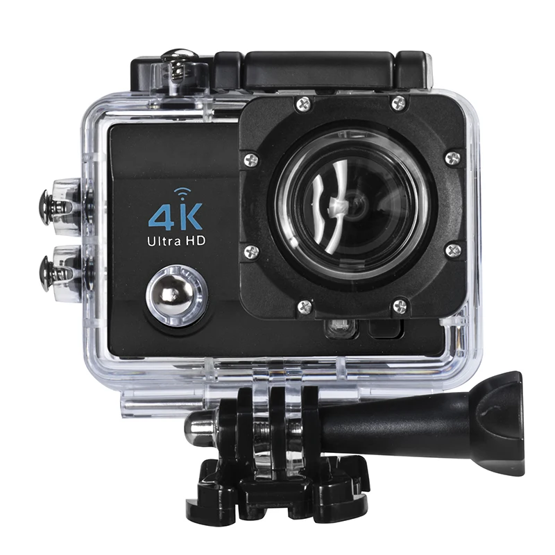 Hot sale 4K Ultra HD Action Camera WIFI 2.0 LTPS LED mini cam 30M Waterproof Helmet Video Camcorder
