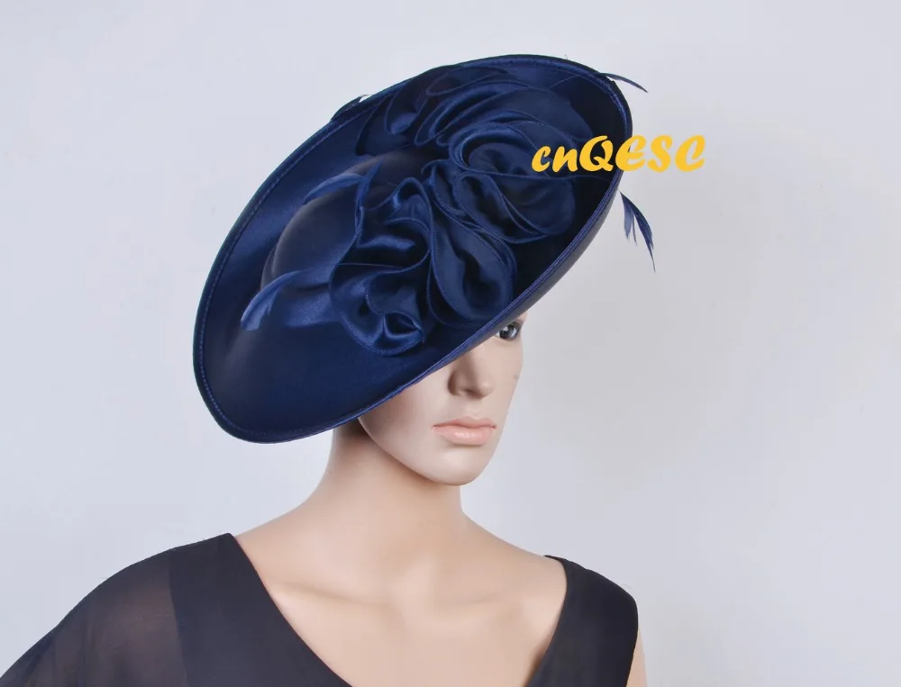 Besar Matte Satin Fascinator Sinamay 