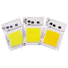 Белый холодный белый теплый белый светодиодный COB лампочка чип 20 Вт 30 Вт 50 Вт 220 В светодиодный светильник чип вход умный IC прожектор светильник Точечный светильник