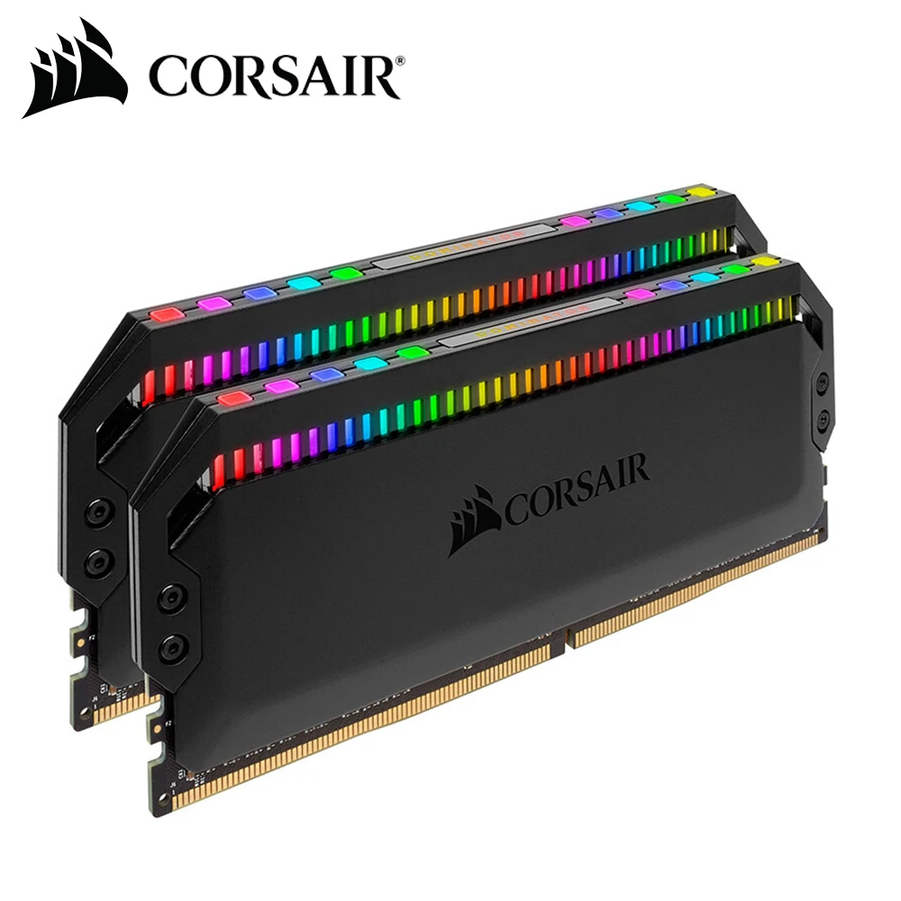 Оперативная память CORSAIR, 32 ГБ, 64 ГБ, 128 ГБ, Доминатор, платина, серия RGB, Память ram DDR4, 16 ГБ, 2*8 ГБ, D ram, 3000, 3200, 3600, 4800 МГц, для рабочего стола