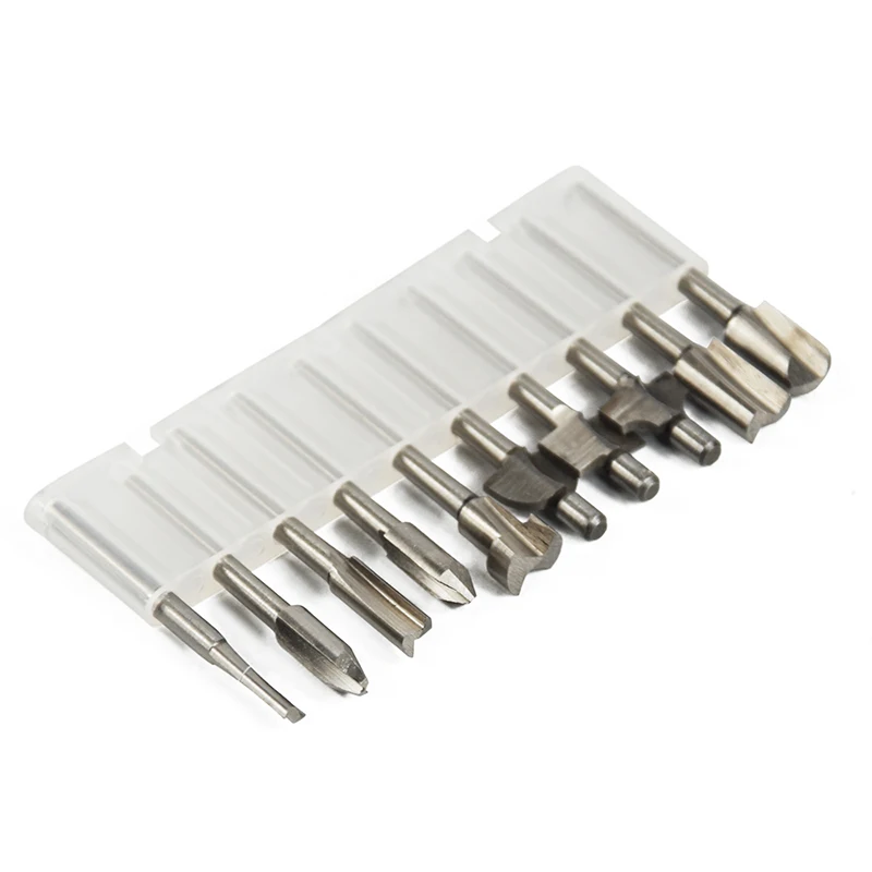  XCAN 10 PCS Wood Milling Cutter Tools Router Bits Rotary Tools Woodworking Set