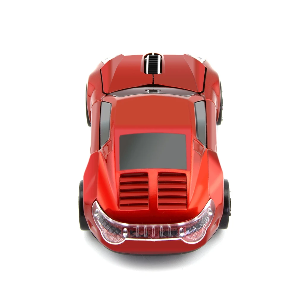 Wireless Mouse Mini Car Shaped USB Optical Mause 2.4Ghz 1600DPI Computer Gaming Car Mice With USB Receiver For PC Laptop Desktop