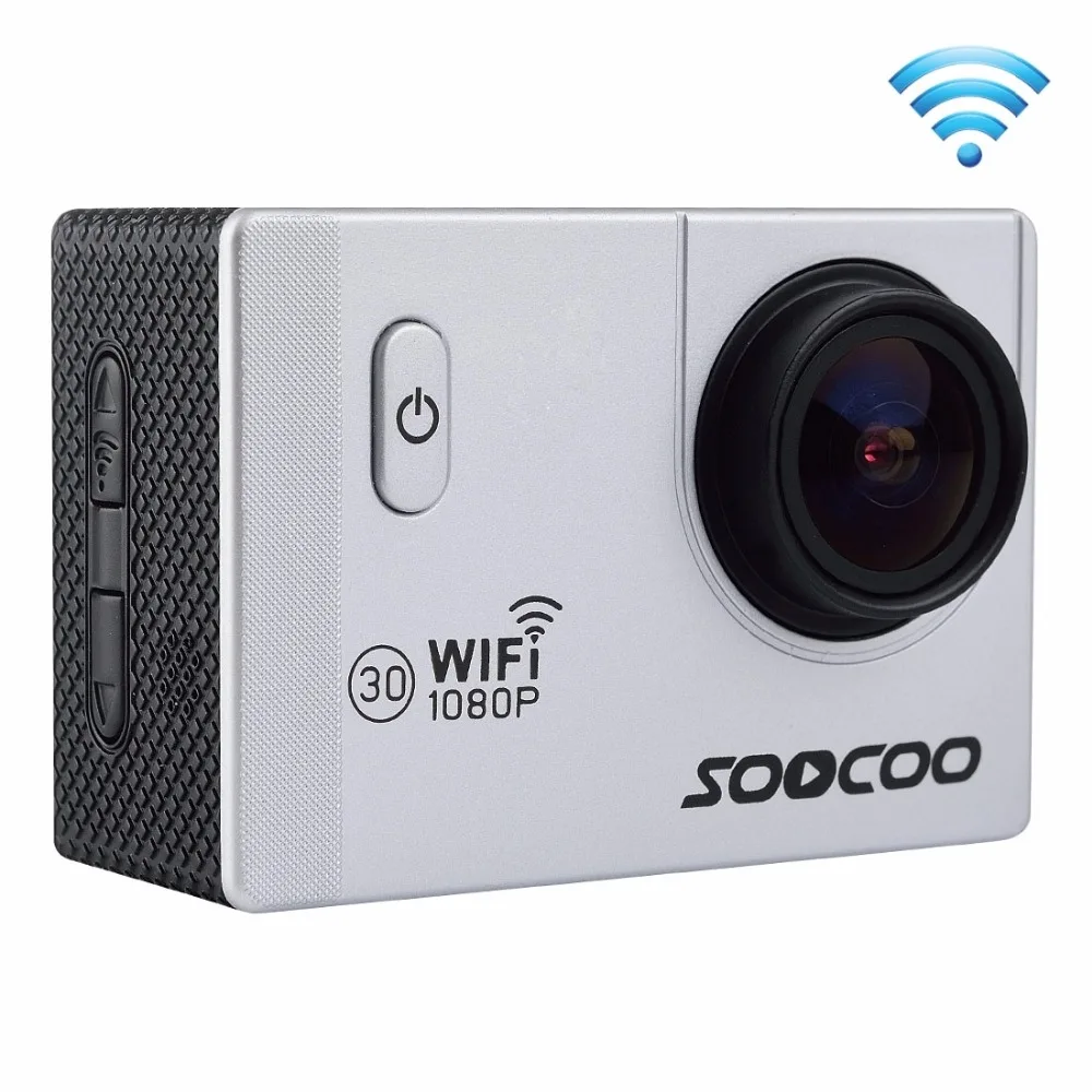 SOOCOO C10S 1080 P NTK96655 WiFi Спортивная экшн-камера видеокамера с водонепроницаемым корпусом 170 градусов широкоугольный объектив 30 м водонепроницаемый