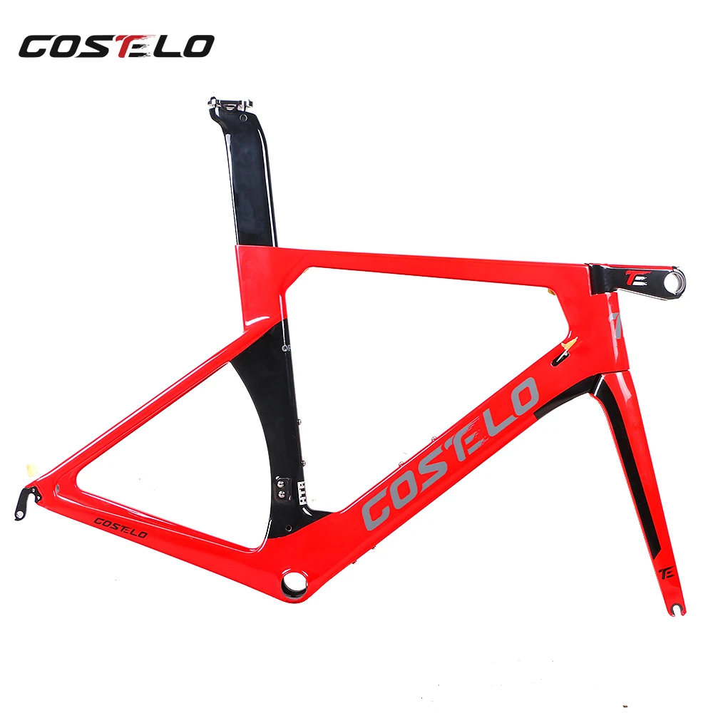 Flash Deal Costelo Aeromachine monocoque one piece mould disc road bicycle carbon bike complete bicycle completo bicicletta R8000 group 16