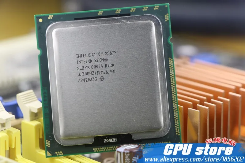 Процессор Intel Xeon X5672 cpu/3,2 ГГц/LGA1366/12 МБ/L3 95 Вт кэш/четырехъядерный/серверный cpu, есть, X5667