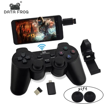 Wireless Gamepad PC For PS3 Android Phone TV Box Joystick 2.4G Joypad Game Controller Remote For Xiaomi OTG Smart Phone