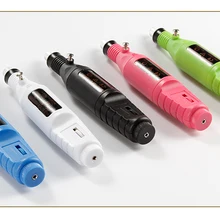 Электрический аппарат для маникюра гель для удаления кутикулы фрезерные сверла педикюр полировальный станок шлифовальные фрезы Набор ногтей