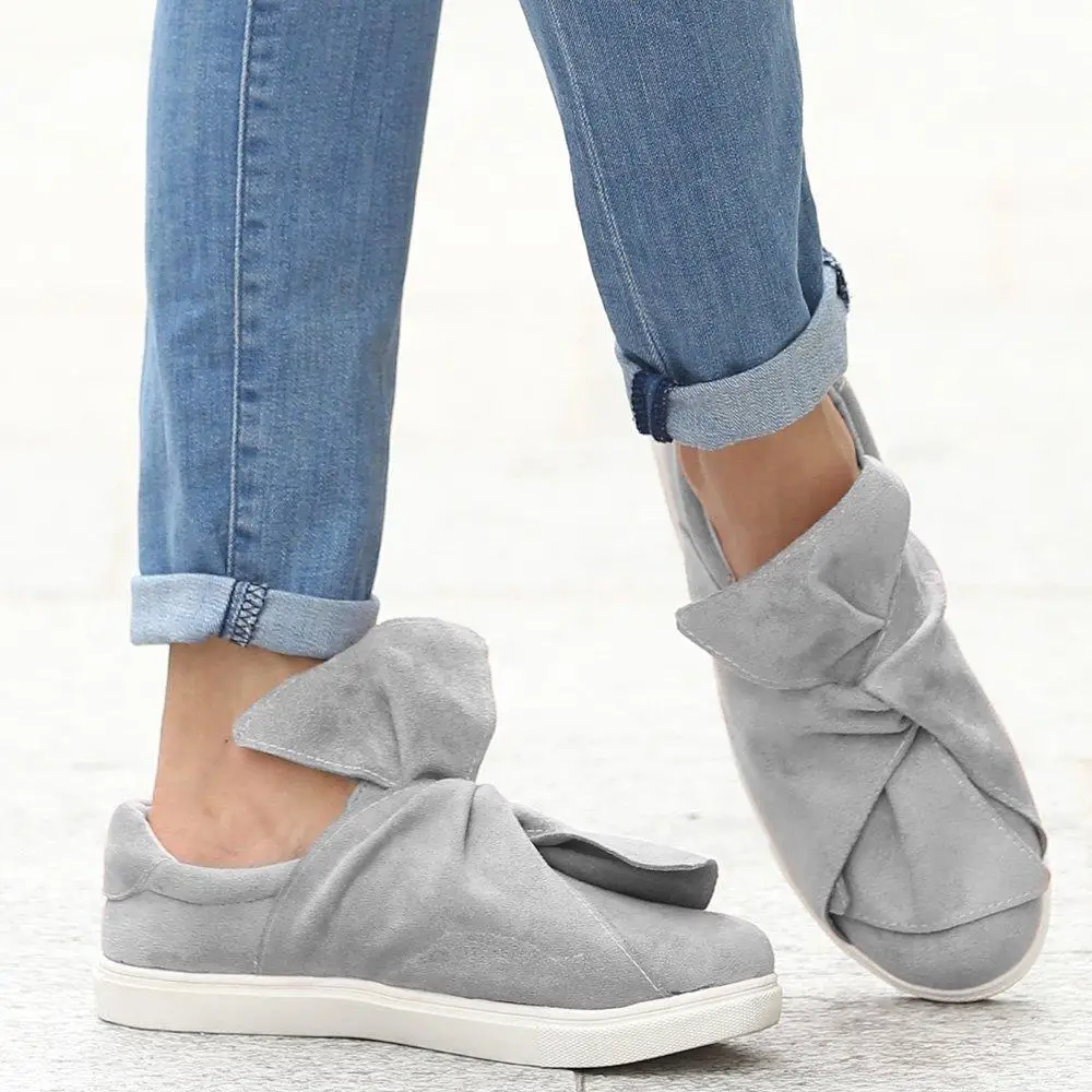 

LOOZYKIT Women's Shoes Sneakers with Big Torridity Slip On Shoes Women Loafers Flats Walking US 4.5-11