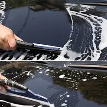 Силиконовая оконная щетка для мытья автомобиля, щетка стеклоочистителя для сухой чистки, скребок для душа, инструмент для Авто/для уборки дома