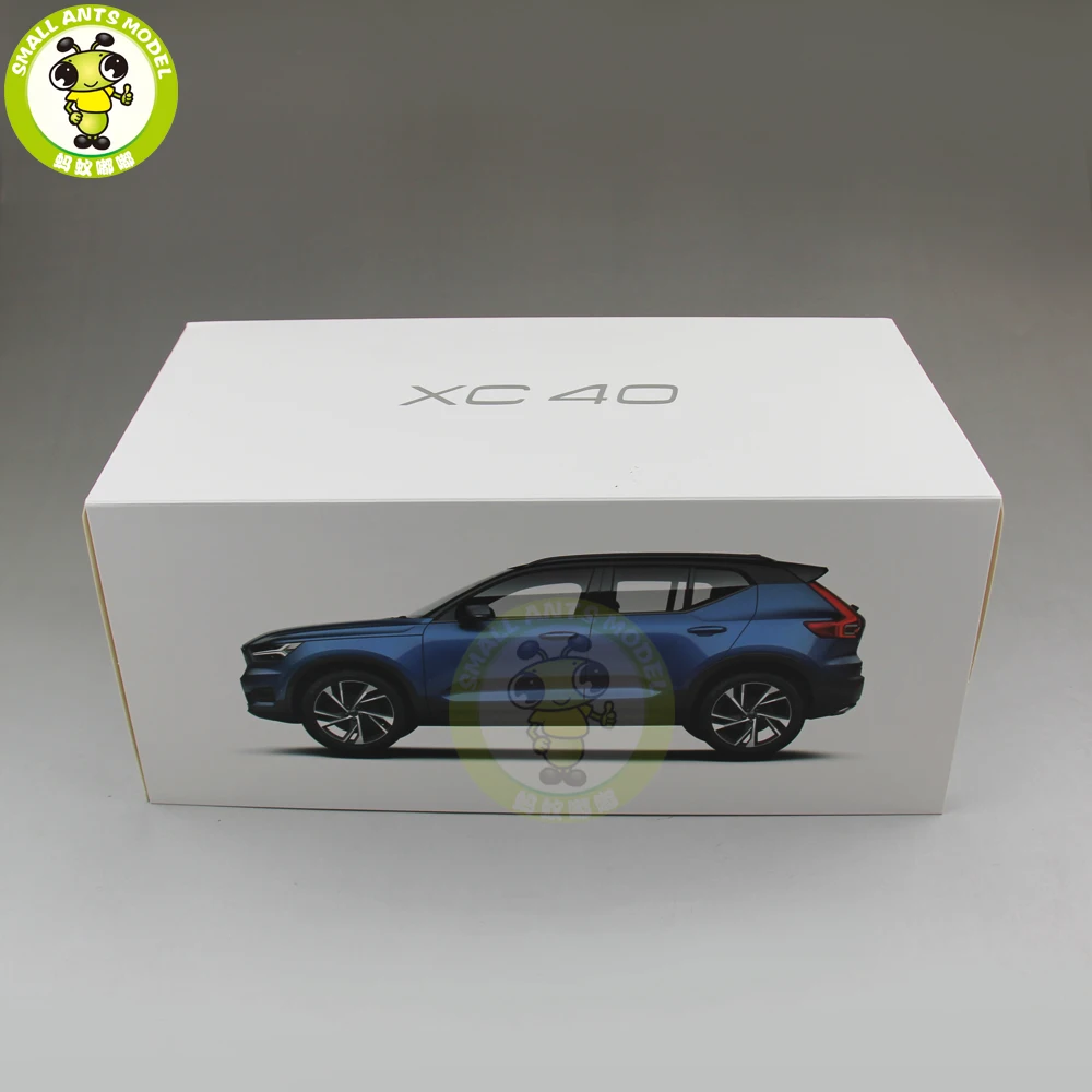 1/18 Новинка Volvo XC40 SUV литая модель металлический Автомобиль SUV модель подарок коллекция хобби белый цвет