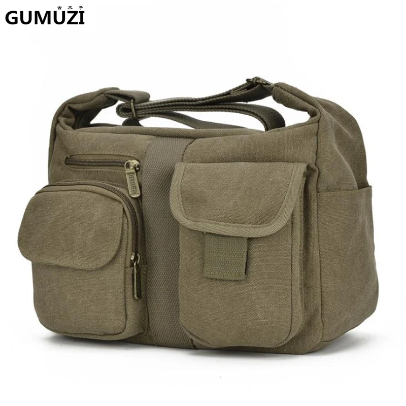 Сумка через плечо Gumuzi Женская вместительная из парусины | Багаж и сумки