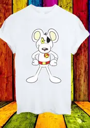 Danger mouse Penfold британская ТВ серия мультфильм фильм мужчины женщины унисекс футболка 734