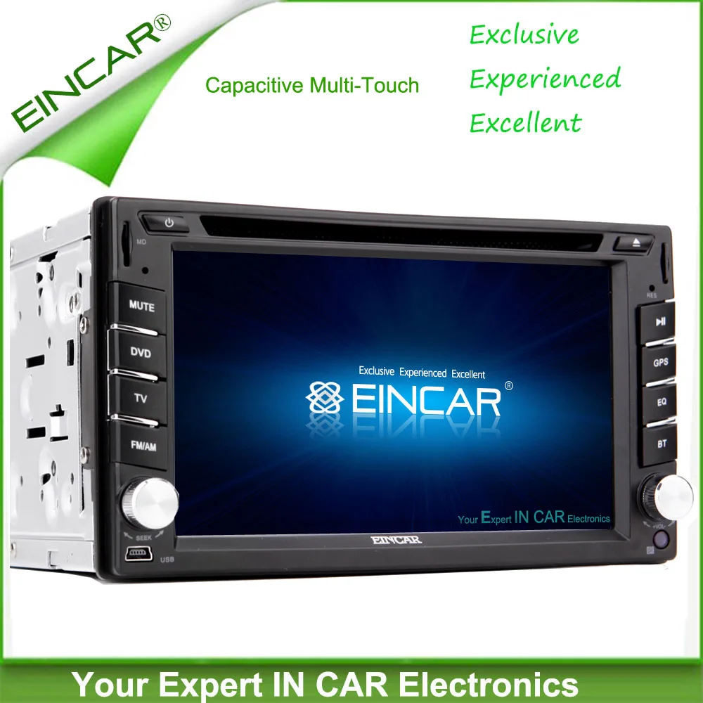 6 2 ''HD емкостный сенсорный экран автомобильный CD DVD Радио стерео в dash Авторадио