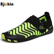 Bjakin/Новинка; Мужская Спортивная обувь; пляжная водонепроницаемая обувь; Женская легкая обувь для плавания и подводного плавания; большой размер 46