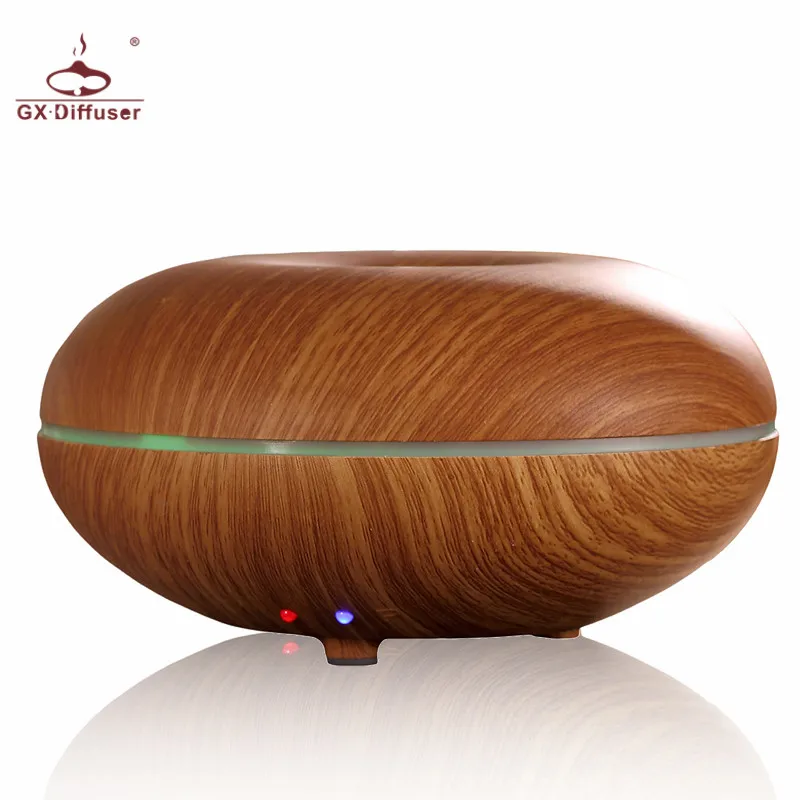 

GX Diffuser 7 colors changing Ultrasonic Humidifier essential oil Aroma Diffuser Household Aromatherapy Mist Maker fogger