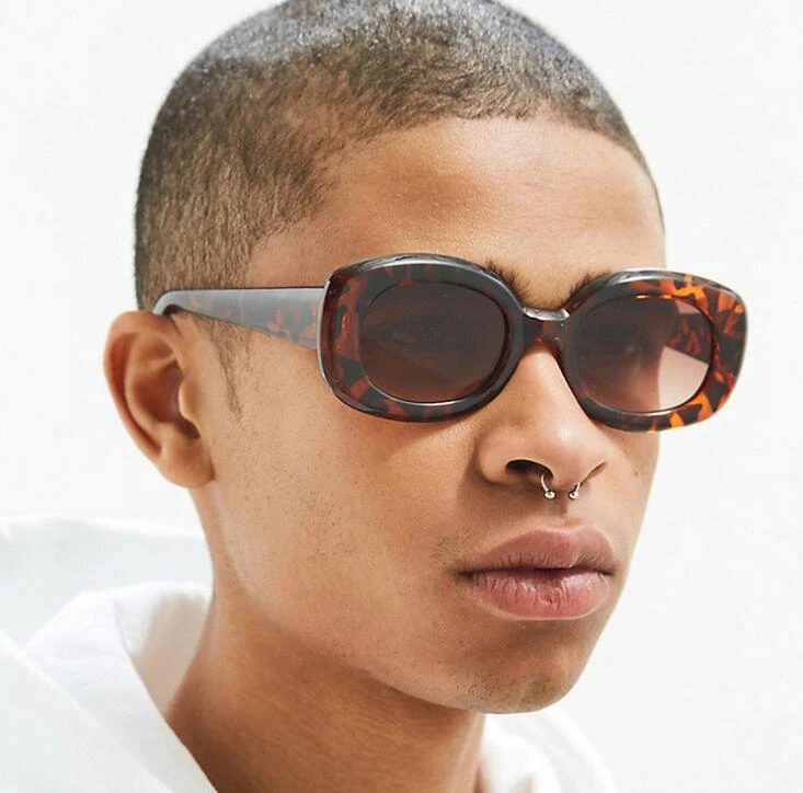 2021 Vintage Retro Piccoli Ovali Quadrati Occhiali Da Sole Del Progettista Di Marca Moda Leopardo Cornice Rettangolare Occhiali Da Sole Donne Uv400 Shades Occhiali Da Sole Aliexpress