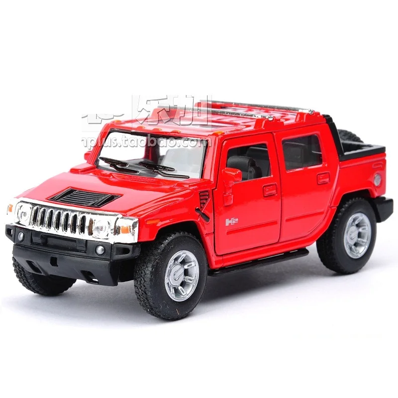 

High Simulation Exquisite Model Toys KiNSMART Car Styling Hummer H2 SUT Pickup Trucks Model 1:40 Alloy Car Model Excellent Gifts