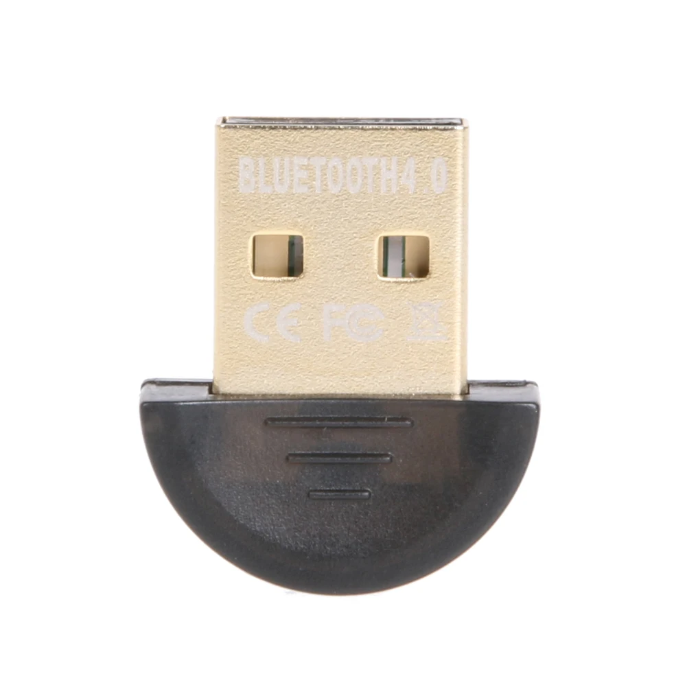 Сетевое оборудование Mini-USB двойной режим Bluetooth CSR4.0 версия адаптер Dongle Беспроводной аудио приемник USB Dongle Bluetooth адаптер Черный