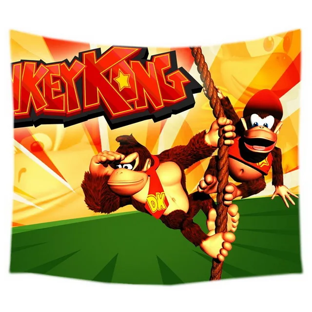 Buy Donkey Kong Wall Hanging Tapestry Bed Manta Yoga
