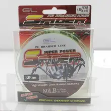 5 цветов PE леска, 4 ткет 300 м PE плетеная леска 12LB 14LB 16LB 18LB 20LB 23LB 27LB 31LB, Диаметр 0,1-0,25 мм