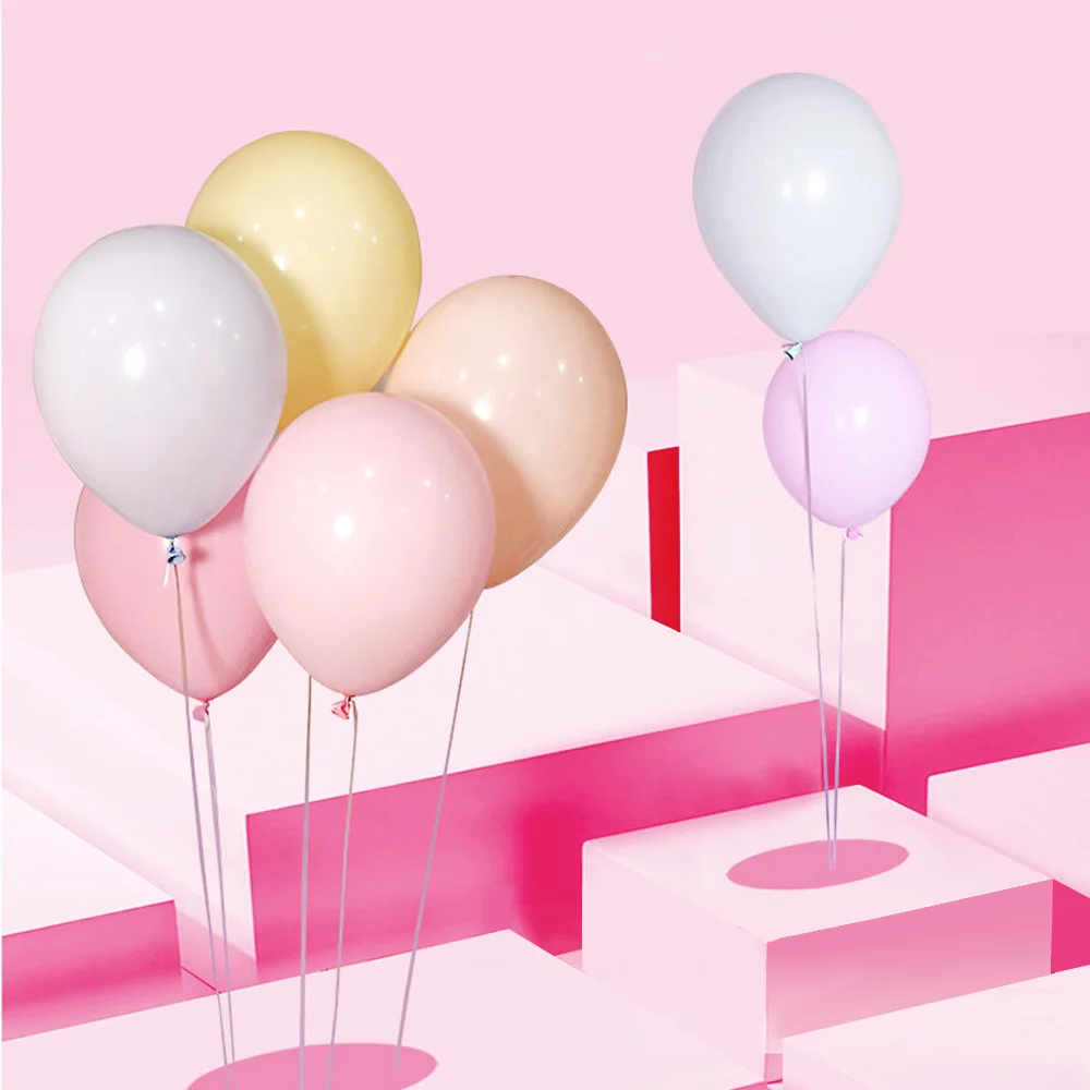 

100pcs 10inch Macaron Color Latex Balloon Party Wedding Decoration Baby Birthday Party Valentine's Day Decor Balloon