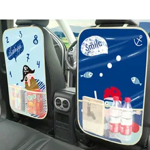 Детский коврик для автомобиля, защита спинки сиденья для Volkswagen Polo VW Polo Passat B6 B5 B7 B8 Golf 4 7 5 Tiguan Touran