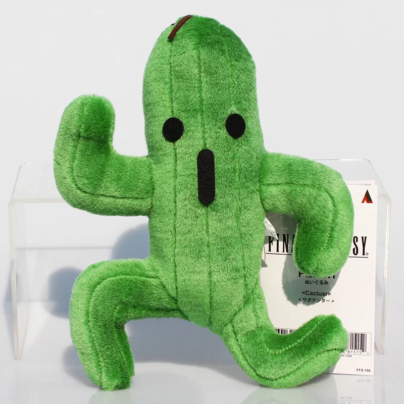 Final Fantasy Cactus Plush Toys Stuffed Doll With Tag Christmas Gift 10 25cm Free Shipping Fantasy Cactus Cactus Plushdoll Stuffed Aliexpress